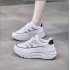 new Casual fashion thick sole wear-resistant non-slip soft double layer hollow sneakers women leisure sports walking shoes