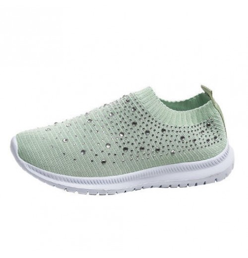 Leather Women's Winter Casual Sport Sneaker - Comfortable Flat Shoes