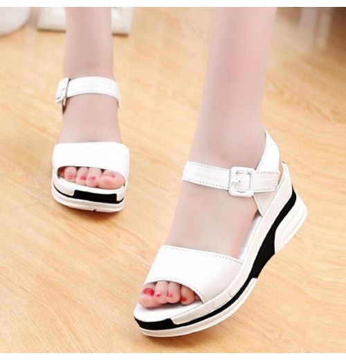 NEW Sandals Female Shoes Summer New Anti-Slip Wedge Heel Sandals Fashion Casual Shoes For Women