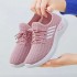 New Design Female Wedge Walking Shoes Low-top Mesh Breathable Lace-up Sneakers Flat Sport Casual Shoes For Women