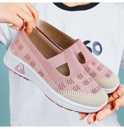 Women's Casual Sneakers New Fashion Walking Style Sports Shoes Running Ladies Shoes