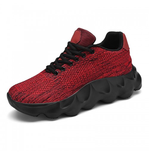 Wholesale high-end leisure sports shoes latest design thick-soled walking shoes soft cushioning fashion sports shoes.